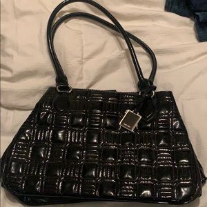 Like new medium black Nine West purse